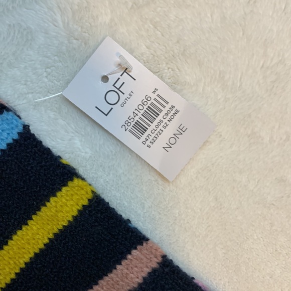 Loft Outlet Striped Infinity Scarf - Picture 3 of 9